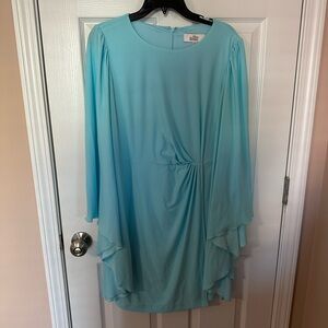 Elegant Blue Women's Dress
